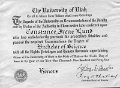 College Certificate